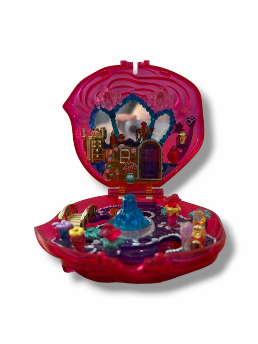 SOLD - 1996 Polly Pocket Sweet Roses Compact Only - Picture 7 of 7